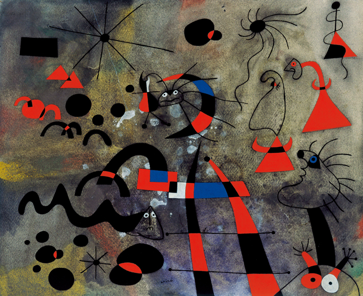  胡安·米罗 Joan Miró ——逃生梯